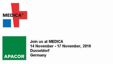 Meet Apacor at Medica Dusseldorf November 2016